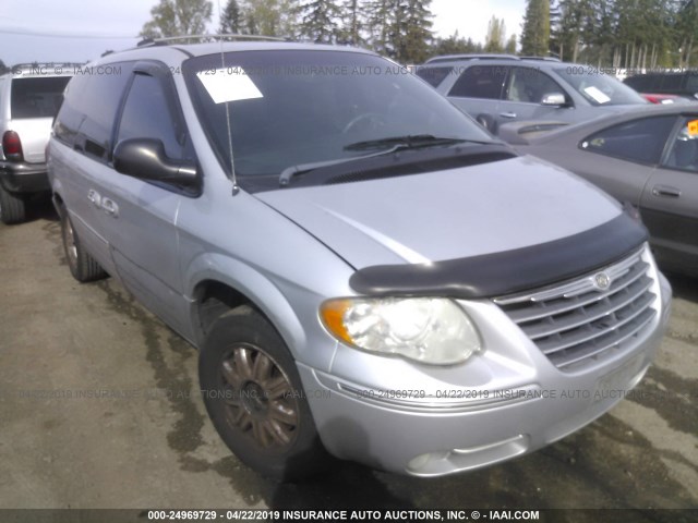 2C4GP64L85R115816 - 2005 CHRYSLER TOWN & COUNTRY LIMITED SILVER photo 1