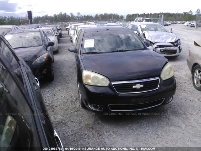 1G1ZU53806F215497 - 2006 CHEVROLET MALIBU LTZ BLACK photo 1