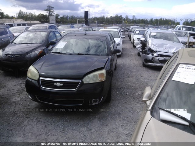 1G1ZU53806F215497 - 2006 CHEVROLET MALIBU LTZ BLACK photo 2