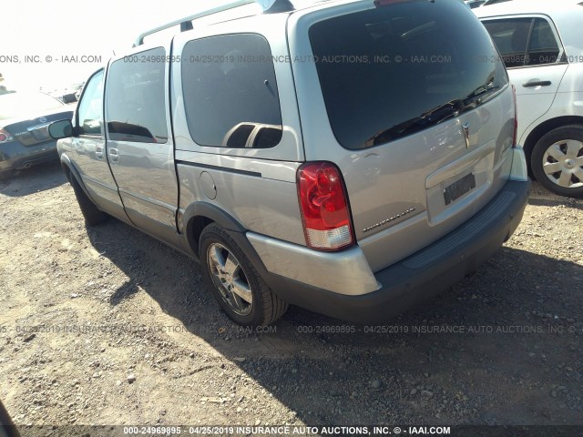 1GMDV33L75D160365 - 2005 PONTIAC MONTANA SV6 SILVER photo 3