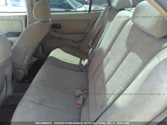 KMHDN45D62U462253 - 2002 HYUNDAI ELANTRA GLS/GT GOLD photo 8