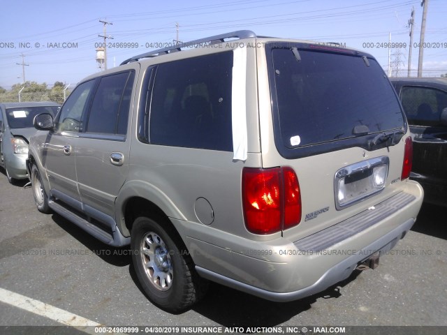 5LMRU27A0XLJ33283 - 1999 LINCOLN NAVIGATOR 棕色 照片 3