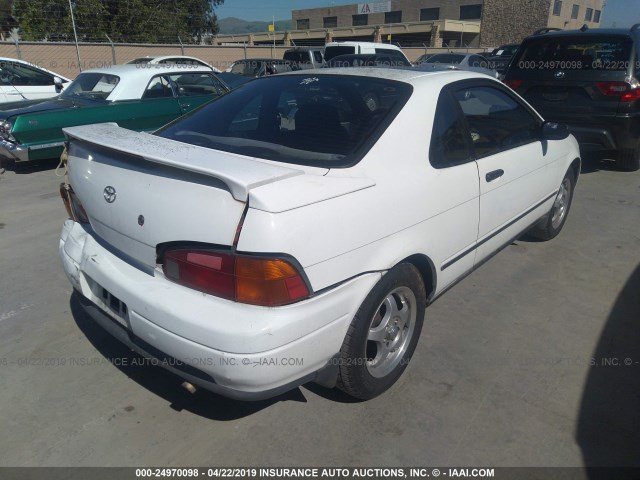 JT2EL45U2P0117856 - 1993 TOYOTA PASEO WHITE photo 4