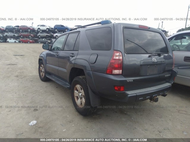 JTEZU14RX58029956 - 2005 TOYOTA 4RUNNER SR5/SPORT GRAY photo 3