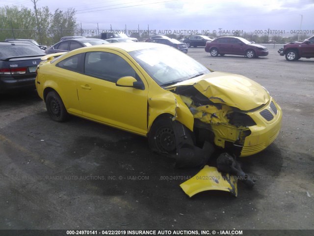 1G2AS18H597250809 - 2009 PONTIAC G5 YELLOW photo 1