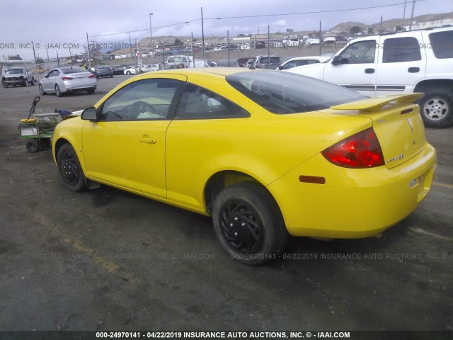 1G2AS18H597250809 - 2009 PONTIAC G5 YELLOW photo 3