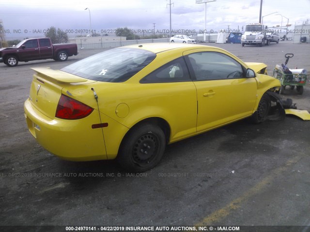 1G2AS18H597250809 - 2009 PONTIAC G5 YELLOW photo 4