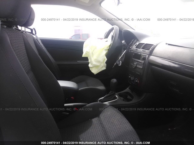 1G2AS18H597250809 - 2009 PONTIAC G5 YELLOW photo 5