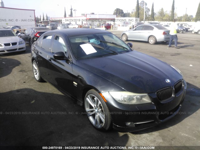 WBAPL5C53BA917258 - 2011 BMW 335 XI BLACK photo 1