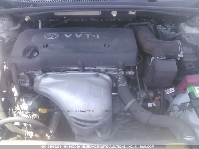 JTKDE177660129129 - 2006 TOYOTA SCION TC WHITE photo 10