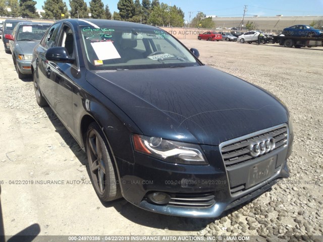 WAUMF78K79N029765 - 2009 AUDI A4 PRESTIGE BLACK photo 1