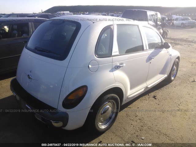 3C4FY48B13T556809 - 2003 CHRYSLER PT CRUISER CLASSIC WHITE photo 4