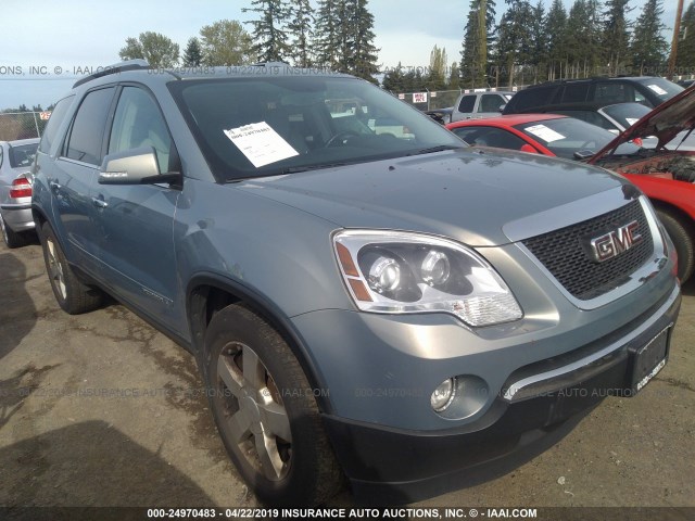 1GKEV33748J264916 - 2008 GMC ACADIA SLT-2 SILVER photo 1