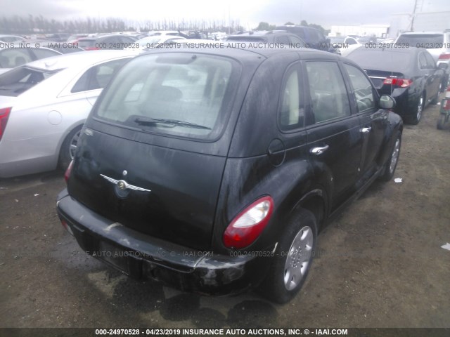 3A4FY58B56T337405 - 2006 CHRYSLER PT CRUISER TOURING BLACK photo 4