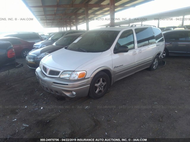 1GMDX03E03D296618 - 2003 PONTIAC MONTANA WHITE photo 2