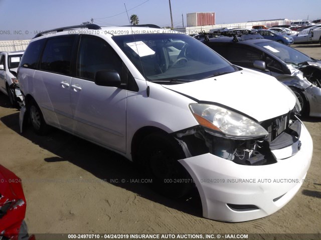 5TDZK23C48S222004 - 2008 TOYOTA SIENNA CE/LE WHITE photo 1