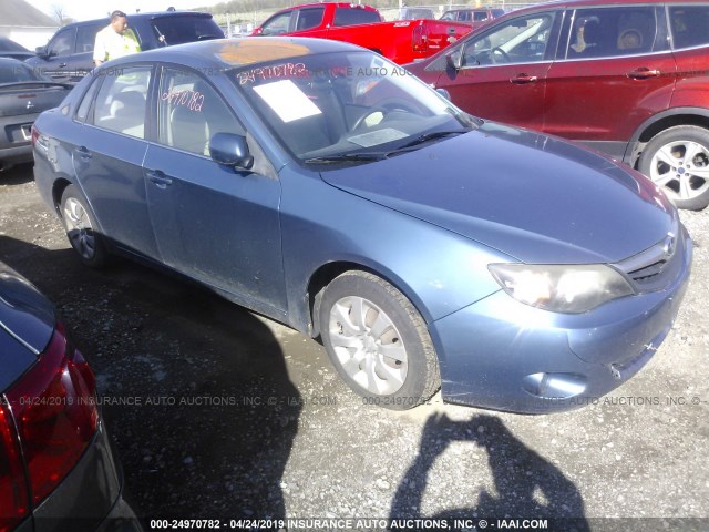 JF1GE6A68AH513477 - 2010 SUBARU IMPREZA 2.5I BLUE photo 1