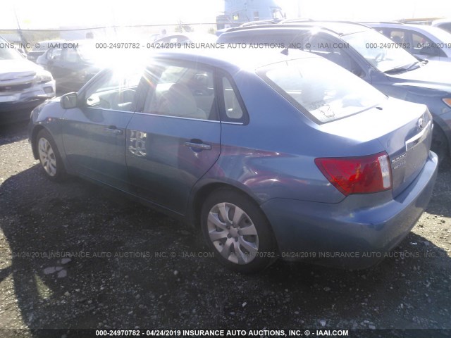 JF1GE6A68AH513477 - 2010 SUBARU IMPREZA 2.5I BLUE photo 3