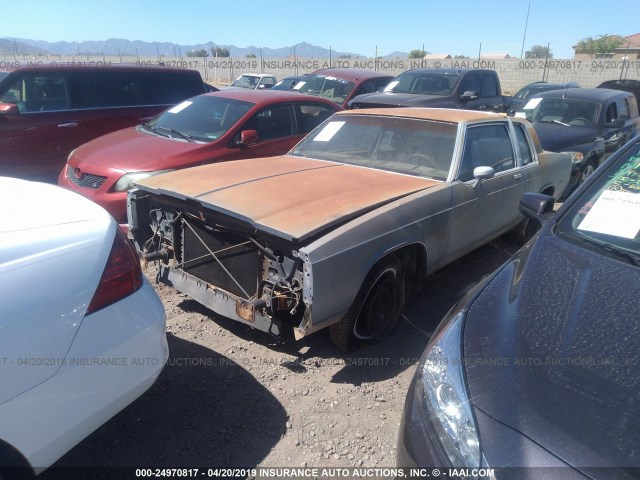 1G4AP37Y1DX497369 - 1983 BUICK LESABRE LIMITED BLUE photo 2