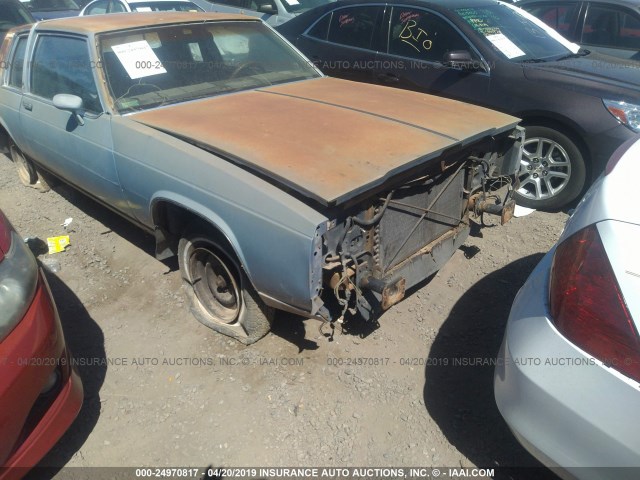 1G4AP37Y1DX497369 - 1983 BUICK LESABRE LIMITED BLUE photo 6