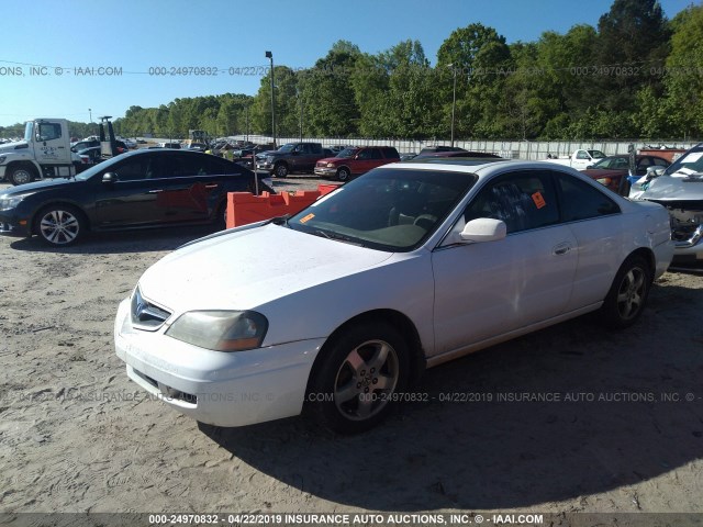 19UYA42453A014905 - 2003 ACURA 3.2CL WHITE photo 2