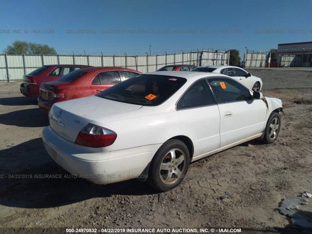 19UYA42453A014905 - 2003 ACURA 3.2CL WHITE photo 4