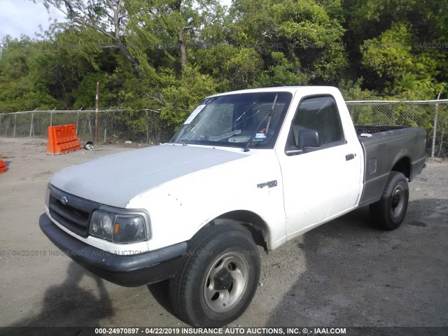 1FTCR10A7SPA45352 - 1995 FORD RANGER WHITE photo 2