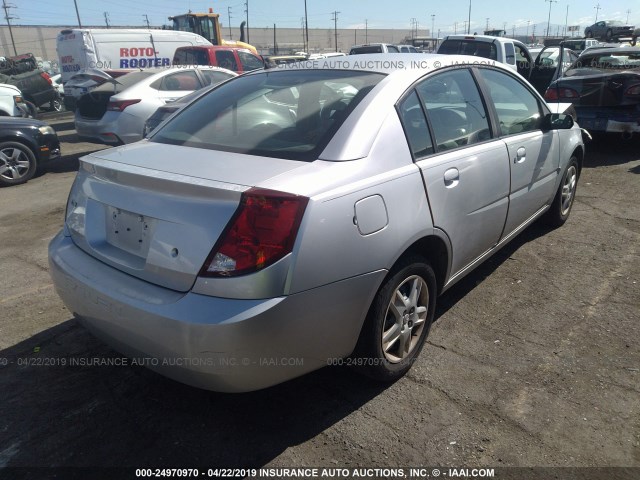1G8AJ55F16Z192958 - 2006 SATURN ION LEVEL 2 SILVER photo 4