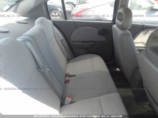 1G8AJ55F16Z192958 - 2006 SATURN ION LEVEL 2 SILVER photo 8