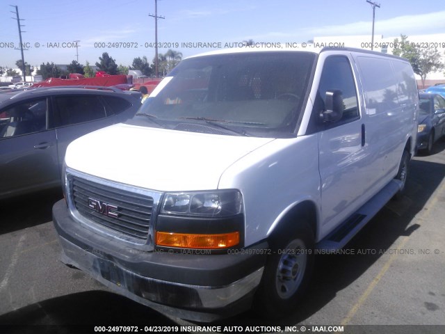 1GTW7AFF6H1911110 - 2017 GMC SAVANA G2500 WHITE photo 2