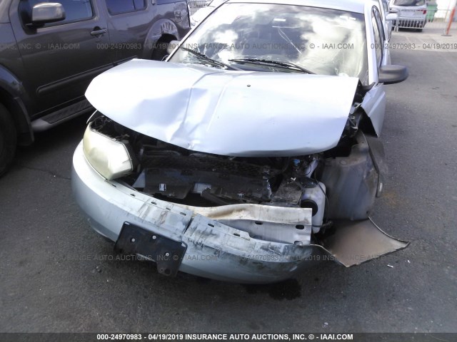 1G8AJ52F63Z162340 - 2003 SATURN ION LEVEL 2 Light Blue photo 6