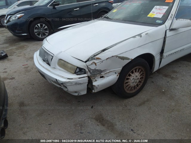 1C3EU4535SF511602 - 1995 CHRYSLER LEBARON GTC WHITE photo 6