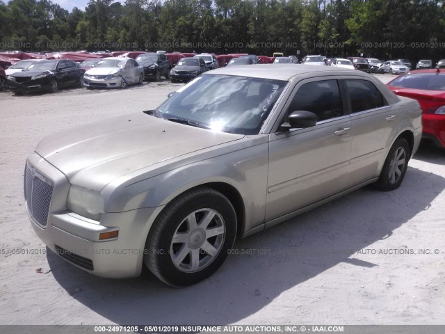 2C3KA43R36H271361 - 2006 CHRYSLER 300 TAN photo 2