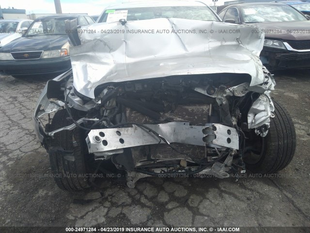 1G6AH5RX3F0123913 - 2015 CADILLAC ATS LUXURY SILVER photo 6