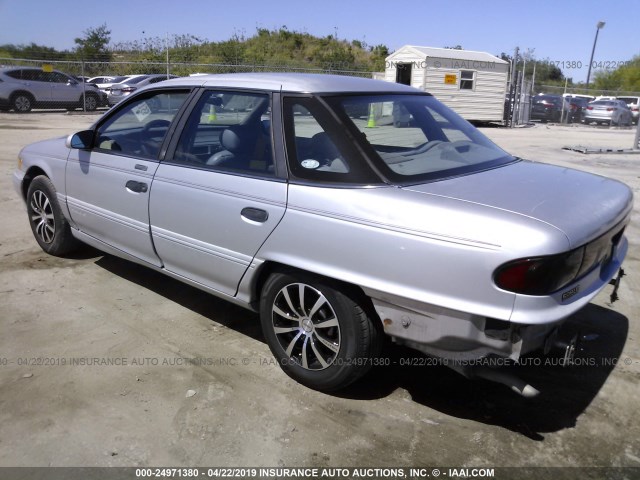 1MELM5347PA638424 - 1993 MERCURY SABLE LS SILVER photo 3