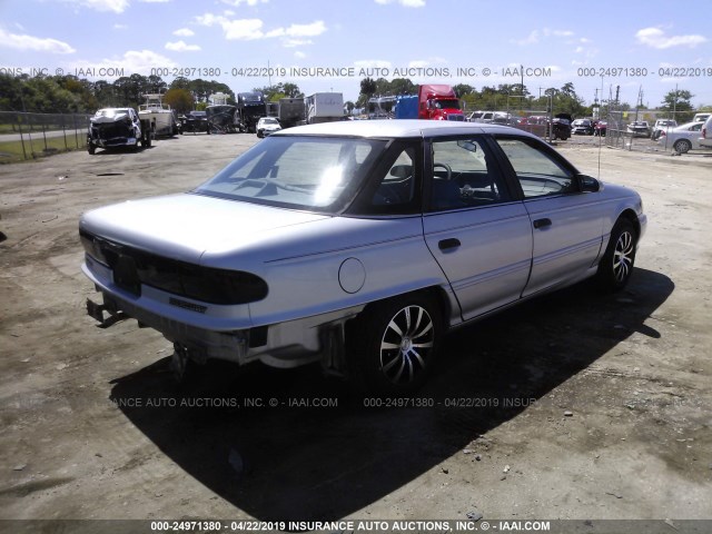 1MELM5347PA638424 - 1993 MERCURY SABLE LS SILVER photo 4