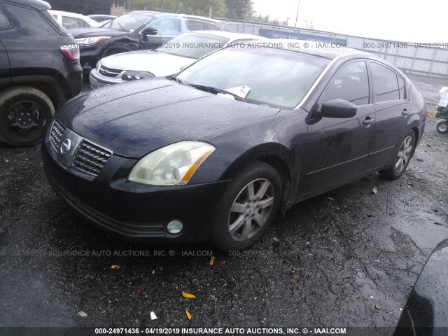 1N4BA41E26C854430 - 2006 NISSAN MAXIMA SE/SL BLACK photo 2