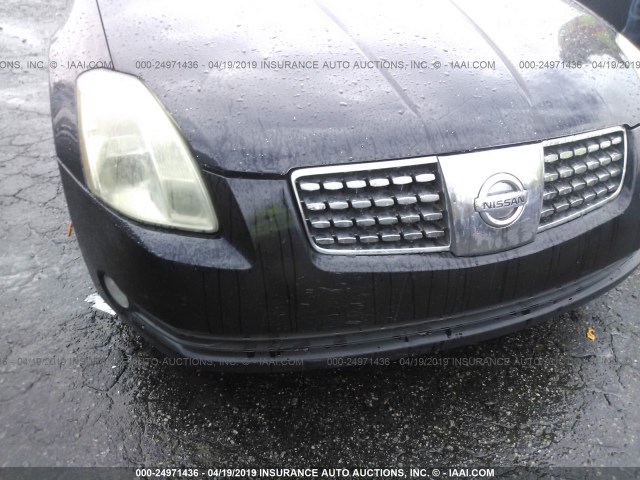 1N4BA41E26C854430 - 2006 NISSAN MAXIMA SE/SL BLACK photo 6