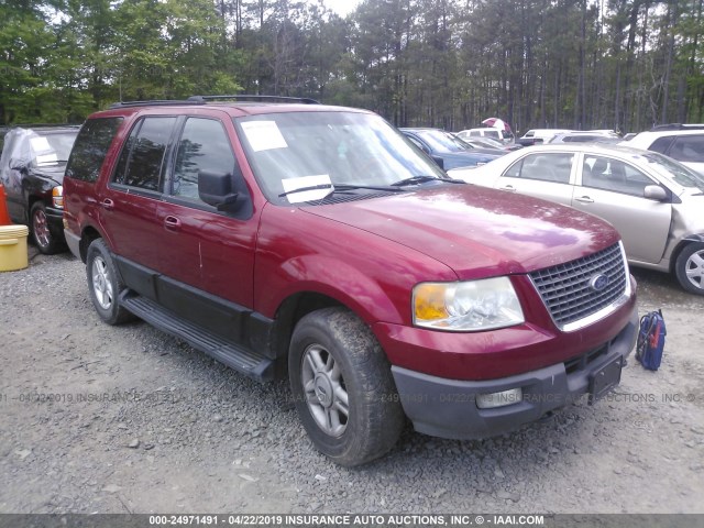 1FMFU16L14LA59242 - 2004 FORD EXPEDITION XLT RED photo 1