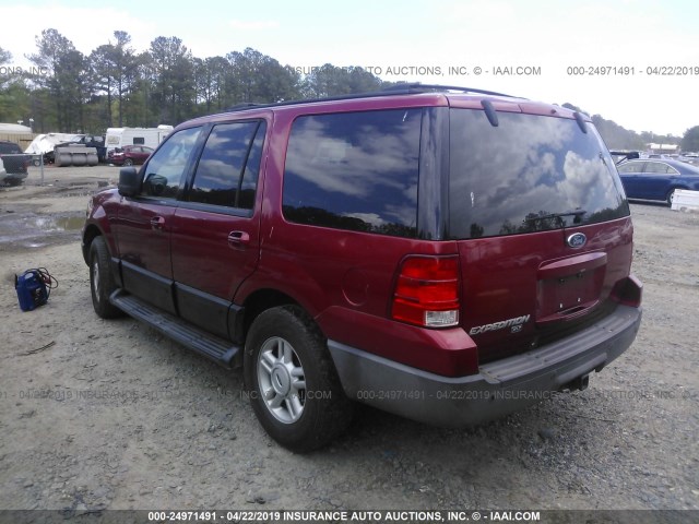 1FMFU16L14LA59242 - 2004 FORD EXPEDITION XLT RED photo 3
