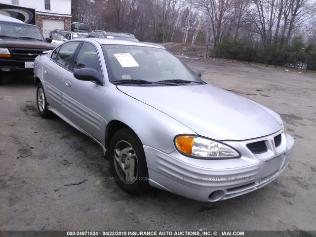 1G2NF52F92C312522 - 2002 PONTIAC GRAND AM SE1 SILVER photo 1