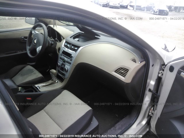1G1ZB5EB6AF123186 - 2010 CHEVROLET MALIBU LS TAN photo 5