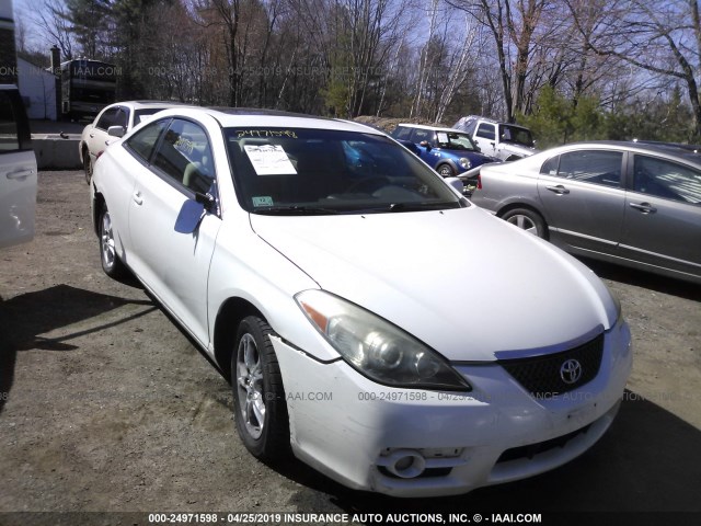 4T1CE30P07U754821 - 2007 TOYOTA CAMRY SOLARA SE/SLE 白色 照片 1