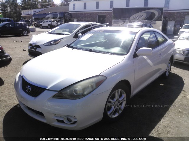 4T1CE30P07U754821 - 2007 TOYOTA CAMRY SOLARA SE/SLE 白色 照片 2