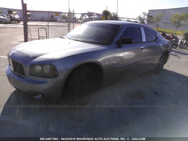 2B3KA43G87H856658 - 2007 DODGE CHARGER SE/SXT GRAY photo 2