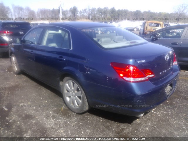 4T1BK36B27U222924 - 2007 TOYOTA AVALON XL/XLS/TOURING/LIMITED BLUE photo 3