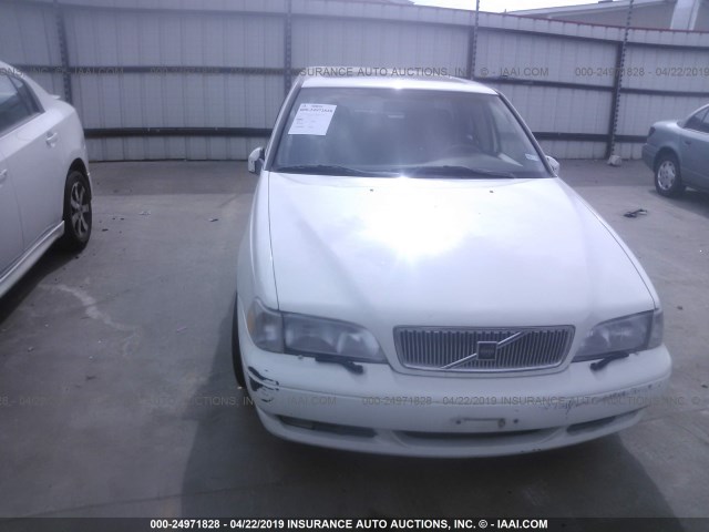 YV1LW537XW2403119 - 1998 VOLVO V70 T5 TURBO WHITE photo 6