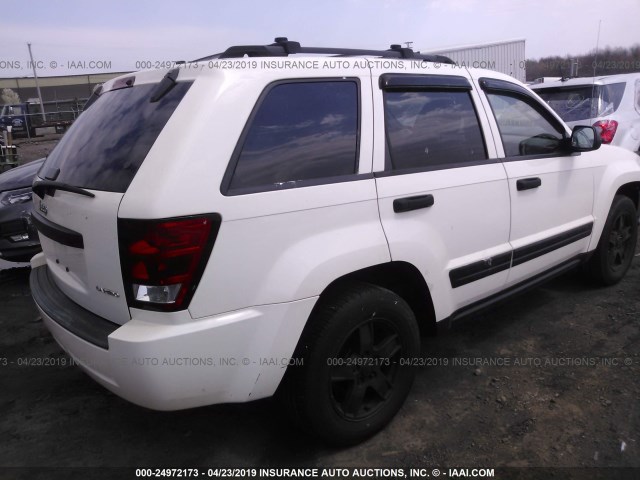 1J4HR48N75C504285 - 2005 JEEP GRAND CHEROKEE LAREDO/COLUMBIA/FREEDOM 白色 照片 4