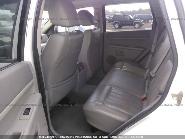 1J4HR48N75C504285 - 2005 JEEP GRAND CHEROKEE LAREDO/COLUMBIA/FREEDOM 白色 照片 8