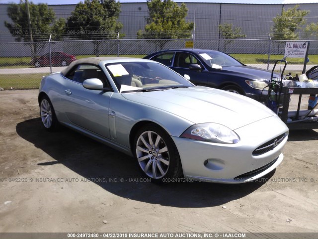 SAJDA44B675B04950 - 2007 JAGUAR XK Light Blue photo 1